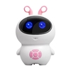 Petit robot intelligent blanc enfant compagnon robot synchrone enseignement wifi internet robot d