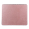 Petit tapis de souris en aluminium PU + PVC tapis de souris à double usage tapis de souris de bureau de jeu 198 * 160mm or rose