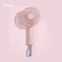 Petit ventilateur portatif rechargeable de voyage portatif de rotation d