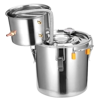 Petite machine à rosée pure de distillateur de brasseur domestique 5GAL (18L)