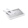 PETRUS PET035 rouleau de crème glacée moule à crème glacée instantanée avec 2 spatules pour un gril au yogourt glacé facile à faire maison bricolage