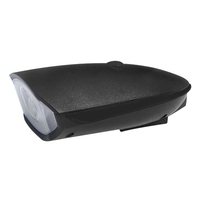 Phare de vélo avec corne 1200mAh phare de vélo rechargeable étanche cyclisme Waringing Light LED feux avant pour vélos de route vélos de montagne