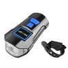 Phare de vélo rechargeable USB avec corne 120dB 4 modes d