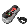 Phare de vélo rechargeable USB avec corne 120dB 4 modes d