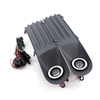 Phares antibrouillard de voiture lampes remplacement de harnais de Grilles d