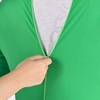 Photographie complète du corps Chromakey Costume vert unisexe adulte vert Body Costume extensible pour photo vidéo effet spécial Festival Cosplay Carnaval,  170 cm/67 pouces de hauteur