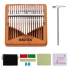 Piano à 17 touches en bois Kalimba Mbira Instrument de musique