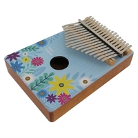 Piano Kalimba Mbira en bois portable à 17 touches