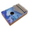 Piano Kalimba Mbira en bois portable à 17 touches