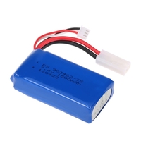 Pièce de rechange originale de bateau de batterie de Li-Po de FT009 7.4V 1500mAh pour le bateau de Feilun FT009 RC