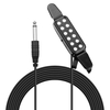 Pick-up guitare acoustique pince guitare pick-up transducteur Instrument Pick-up avec connecteur 1/4 pouce 2, 9 mètres de câble