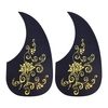 Pickguard de guitare auto-adhésif Pickguard de guitare anti-rayures pour guitare acoustique 40/41 pouces 2 pièces