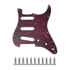 Pickguard Standard 11 trous pour guitare Pickguard 3 panneaux avec vis pour guitare ST