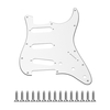 Pickguard Standard 11 trous pour guitare Pickguard 3 panneaux avec vis pour guitare ST