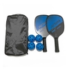 Pickleball Paddle Set Pickleball Raquettes Ball Set 2 Raquettes & 4 Pickleball Balles avec Sac de Transport pour Hommes Femmes