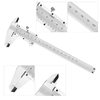 Pied à coulisse professionnel en acier inoxydable 0-150mm outil de mesure de jauge coulissante à l