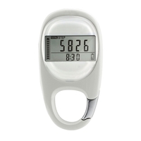 Piedomètre portable à compteur à pas multifonctionnel pour suivre les étapes / Distance de marche / Calories Moniteur de la bonne marche pour l