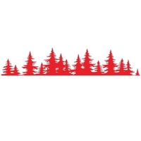 Pin arbre forêt voiture autocollant vinyle décalcomanie fenêtre voiture corps décor autocollant