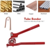 Pince à courbure de tube robuste 180 ° 3 EN 1 pour plier 1/4 "(6, 35 mm) 5/16" (7, 9 mm) 3/8 "(9, 5 mm)