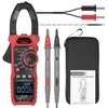 Pince ampèremétrique numérique AC HABOTEST Multimètre True-RMS Pince de courant multi-testeur anto-range avec ampère Volt Ohm Diode Capacité Résistance Continuité NCV Température de service Tests VFD