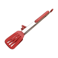 Pince de cuisine avec embouts en silicone Pince alimentaire antiadhésive pour la cuisson (13, 58 pouces)