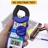 Pince multimètre numérique testeur de tension mesure tension ca/cc Diode de continuité de résistance de courant alternatif avec maintien des données