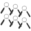 Pinces à haltères 6pcs pinces à ressort haltères colliers de verrouillage de barre de poids pour l