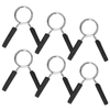 Pinces à haltères 6pcs pinces à ressort haltères colliers de verrouillage de barre de poids pour l
