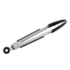 Pinces de cuisine en silicone Pinces de service pour cuisiner (9 pouces,  noir)