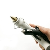 Pistolet à colle thermofusible universel pour voiture 40W 12V 47in long câble avec prise allume-cigare blanc