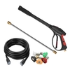 Pistolet de nettoyeur haute pression avec tige d