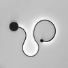 Plafonnier acrylique de style moderne conduit lustre