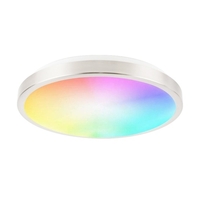 Plafonnier intelligent Plafonnier Wi-Fi encastré de 11 po 15 W