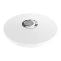 Plafonnier Intelligent télécommande BT APP contrôle atmosphère lumière colorée salon chambre lumière (diamètre: 260mm)