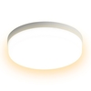 Plafonnier LED à montage encastré 24W Plafonnier rond pour couloir de chambre à coucher de cuisine (lumière chaude 2800-3200K)