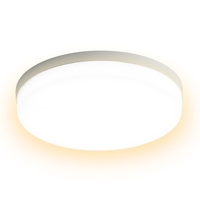 Plafonnier LED à montage encastré 36W Plafonnier rond pour couloir de chambre à coucher de cuisine (lumière chaude 2800-3200K)