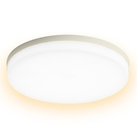 Plafonnier LED à montage encastré 48W Plafonnier rond pour couloir de chambre à coucher de cuisine (lumière chaude 2800-3200K)