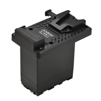 Plaque de batterie de montage en V Andoer V-Lock sur adaptateur de batterie factice NP-F