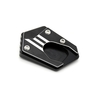 Plaque de béquille Pied Pied Support latéral Extension Pad Accessoires de moto CNC Support latéral en aluminium Agrandisseur de remplacement pour Honda CBR650R CB650R CBR500R CB500F CB500X RX125 / SDH125T-31EX125