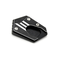 Plaque de béquille Pied Pied Support latéral Extension Pad Accessoires de moto CNC Support latéral en aluminium Agrandisseur de remplacement pour Honda CBR650R CB650R CBR500R CB500F CB500X RX125 / SDH125T-31EX125