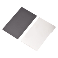 Plaque de construction flexible en acier à ressort de 135 x 80 mm avec lit d