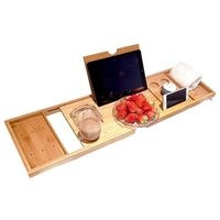 Plateau de baignoire Caddy Bamboo Spa Organisateur de baignoire