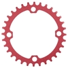 Plateau de vélo 32T/34T/38T 104mm BCD Anneau de manivelle de vélo à 4 boulons Compatible avec une vitesse unique