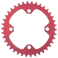 Plateau de vélo 32T/34T/38T 104mm BCD Anneau de manivelle de vélo à 4 boulons Compatible avec une vitesse unique