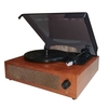 Platine vinyle Gramophone portable Platine vinyle classique Vintage phonographe avec haut-parleurs stéréo intégrés