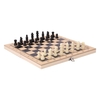 Pliage en bois trois-en-un costume échiquier bois échecs dames costume backgammon costume échecs jeu de société