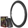 Pneu de vélo de route pliant 29x1.95 Pneus de protection contre les crevaisons 120 TPI Pneu de vélo de montagne Tubeless Pneu de vélo ultra-léger Pneu à vide