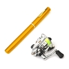Poche pliable canne à pêche moulinet Combo Mini stylo canne à pêche Kit canne à pêche télescopique Spinning Reel Combo Kit