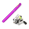 Poche pliable canne à pêche moulinet Combo Mini stylo canne à pêche Kit canne à pêche télescopique Spinning Reel Combo Kit