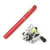 Poche pliable canne à pêche moulinet Combo Mini stylo canne à pêche Kit canne à pêche télescopique Spinning Reel Combo Kit